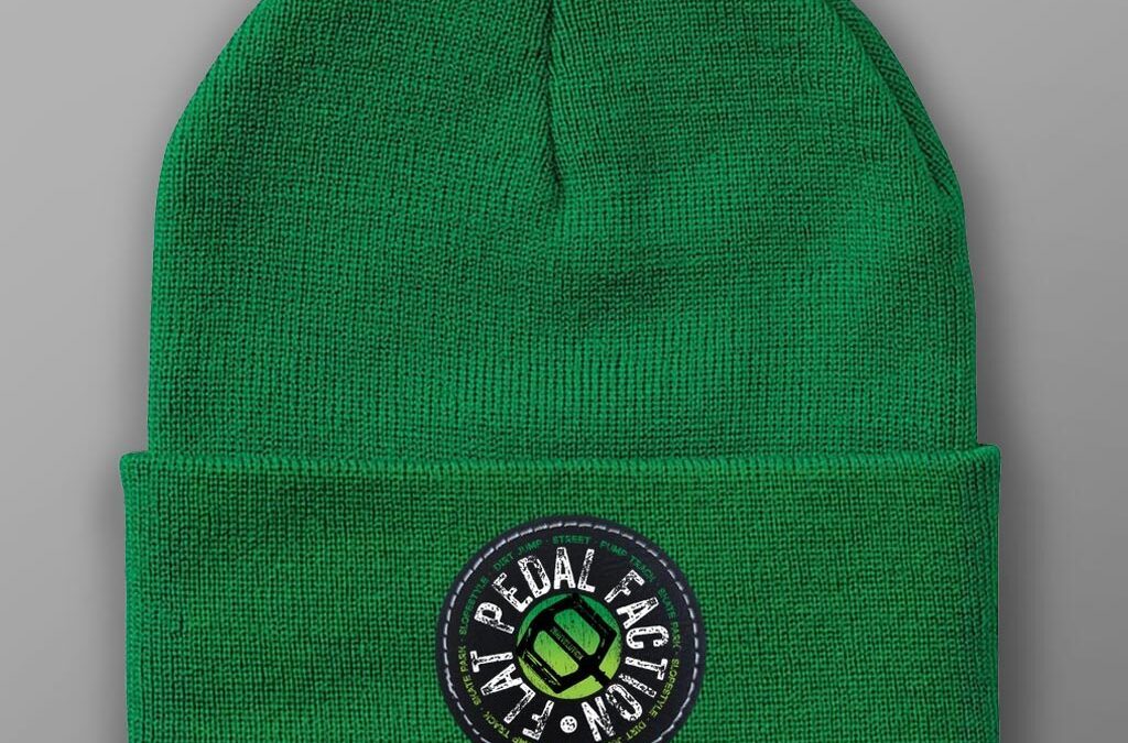 FPF Leather Patch Knit Beanie